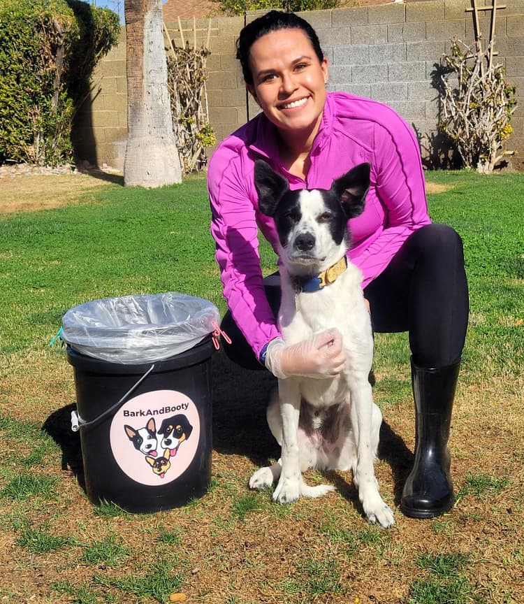 BarkAndBooty Poop Scooping service owner photo
